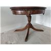 Image 2 : Ornate Wooden Glass-Top Side Table