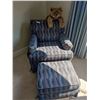 Image 1 : Chair with Ottoman and Teddy Bear