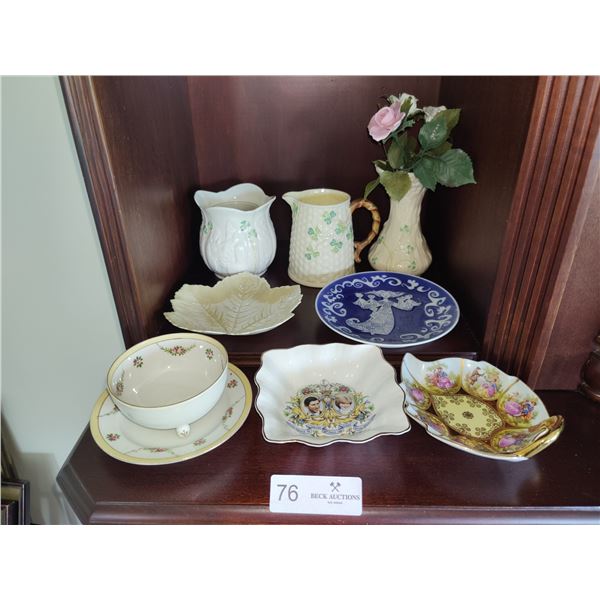 Collectible English Pottery, Royal Family Plate, & More