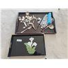 Image 1 : Trays with Sterling Silver & Collectible Spoons