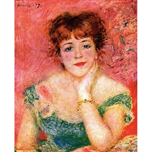 Renoir - Portrait Of Jeanne Samary