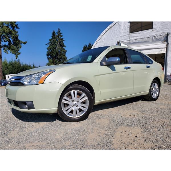 B3 --  2011 FORD FOCUS SEL , Green, 138824 KM