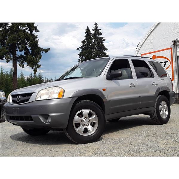 A12 --  2001 MAZDA TRIBUTE LX AWD, Silver, 271529 KM