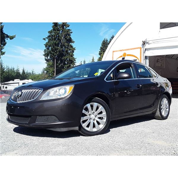 J2 --  2015 BUICK VERANO, Black, 162718 KM