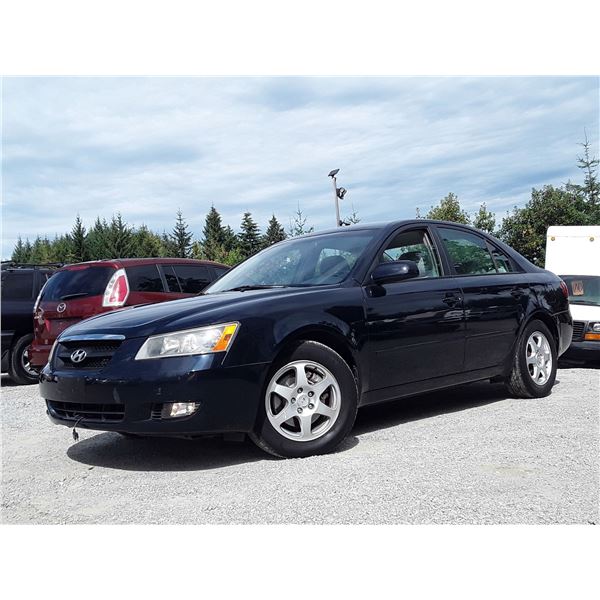 C3 --  2006 HYUNDAI SONATA GL, Blue, 131734 KM