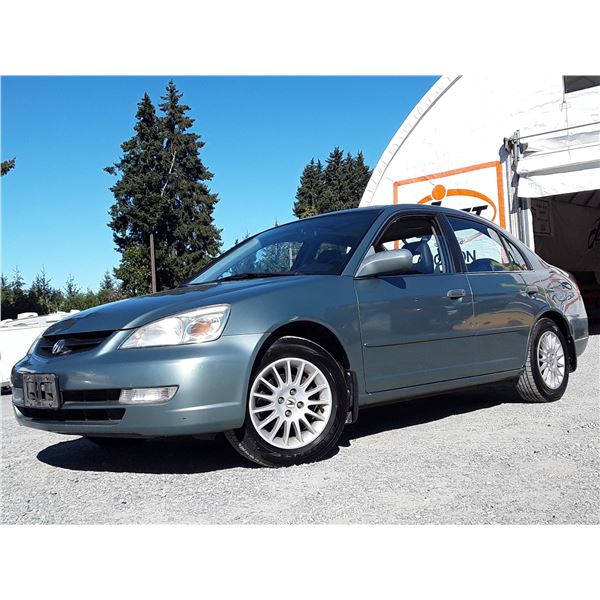 C6 --  2002 ACURA 1.7EL PREMIUM, Green, 178140 KM