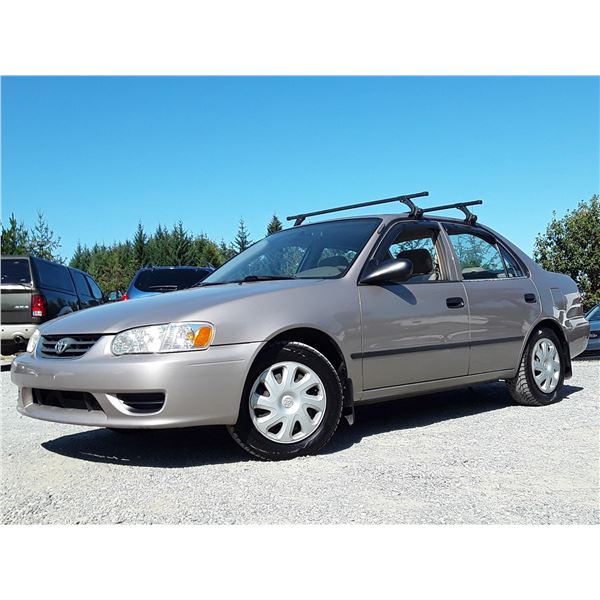 C2 --  2002 TOYOTA COROLLA CE , Brown, 280141 KM