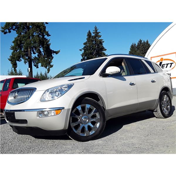 E6 --  2012 BUICK ENCLAVE AWD, White, 204704 KM
