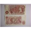 Image 1 : 2  TIMES 10 SHILLING  BRITISH    NOTES