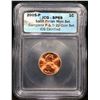 Image 2 : 2005-p Lincoln Cent 1c Graded sp69 By ICG