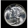 Image 2 : 1943-p Mercury Dime 10c Grades GEM++ FSB