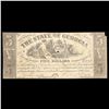 Image 2 : 1864 $5 State of Georgia Note, Fr- Cr-26 Grades vf+