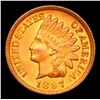Image 2 : 1897 Indian Cent 1c Graded ms64 rd By SEGS