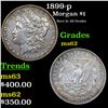 Image 1 : 1899-p Morgan Dollar $1 Grades Select Unc