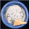 Image 2 : Buffalo Nickel Shotgun Roll in Old Bank Style 'Bell Telephone'  Wrapper 1920 & S Mint Ends