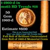 Image 1 : Shotgun Lincoln 1c roll, 1960-d 50 pcs Brandt Wrapper