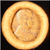 Image 3 : Mixed small cents 1c orig shotgun roll, 1917-d Wheat Cent, 1886 Indian Cent other end, brinks Wrappe