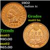 Image 1 : 1902 Indian Cent 1c Grades Select Unc BN