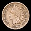 Image 2 : 1863 Indian Cent 1c Grades vf+