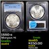 Image 1 : PCGS 1880-s Morgan Dollar $1 Graded ms64 By PCGS
