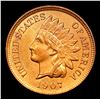 Image 2 : 1907 Indian Cent 1c Grades GEM Unc RD