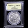 Image 4 : ***Auction Highlight*** 1890-cc Morgan Dollar $1 Graded Select+ Unc By USCG (fc)