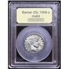 Image 4 : ***Auction Highlight*** 1908-s Barber Quarter 25c Graded Choice Unc By USCG (fc)