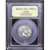 Image 4 : ***Auction Highlight*** 1908-s Barber Quarter 25c Graded Choice Unc By USCG (fc)