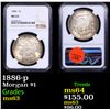 Image 1 : NGC 1886-p Morgan Dollar $1 Graded ms63 By NGC