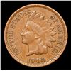 Image 2 : 1908 Indian Cent 1c Grades Choice AU