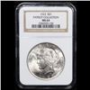 Image 2 : NGC 1923-p Peace Dollar Patriot Collection $1 Graded ms64 By NGC