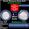 Image 1 : Buffalo Nickel Shotgun Roll in Old Bank Style 'Bell Telephone'  Wrapper 1924 & S Mint Ends
