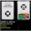 Image 1 : Proof NGC 2007-s silver Roosevelt Dime 10c Graded pr70 dcam By NGC