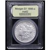 Image 4 : 1886-o Morgan Dollar $1 Graded Select Unc By USCG