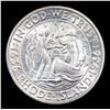 Image 2 : 1936-d Rhode Island Old Commem Half Dollar 50c Graded ms64+ BY SEGS