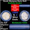 Image 1 : Buffalo Nickel Shotgun Roll in Old Bank Style 'Bell Telephone'  Wrapper 1926 & S Mint Ends
