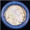 Image 2 : Buffalo Nickel Shotgun Roll in Old Bank Style 'Bell Telephone'  Wrapper 1926 & S Mint Ends
