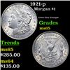 Image 1 : 1921-p Morgan Dollar $1 Grades GEM Unc