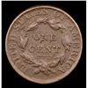 Image 3 : 1813 Classic Head Large Cent 1c Graded f15 By SEGS