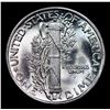 Image 3 : 1941-p Mercury Dime 10c Grades GEM++ Unc