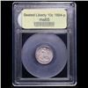 Image 4 : 1884-p Seated Liberty Dime 10c Graded GEM Unc By USCG