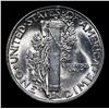 Image 3 : 1945-p Mercury Dime 10c Grades Choice+ Unc