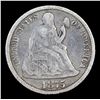 Image 2 : 1875-p Seated Liberty Dime 10c Grades vf++