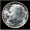 Image 2 : Proof 1953 Roosevelt Dime 10c Grades GEM Proof