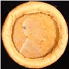 Image 2 : Mixed small cents 1c orig shotgun roll, 1918-s Wheat Cent, 1892 Indian Cent other end, brinks Wrappe