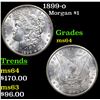 Image 1 : 1899-o Morgan Dollar $1 Grades Choice Unc