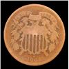Image 2 : 1864 Lg Motto Two Cent Piece 2c Grades f+