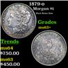 Image 1 : 1879-o Morgan Dollar $1 Grades Select+ Unc