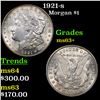 Image 1 : 1921-s Morgan Dollar $1 Grades Select+ Unc