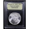 Image 4 : ***Auction Highlight*** 1890/1-90-s Morgan Dollar Vam 12 I2 R5 $1 Graded Choice+ Unc By USCG (fc)